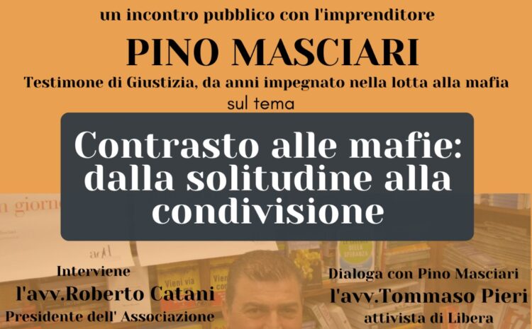 Contrasto alle mafie: dalla solitudine alla condivisione